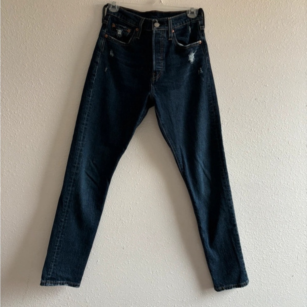 Levi's Dark Blue Men's Straight Jeans